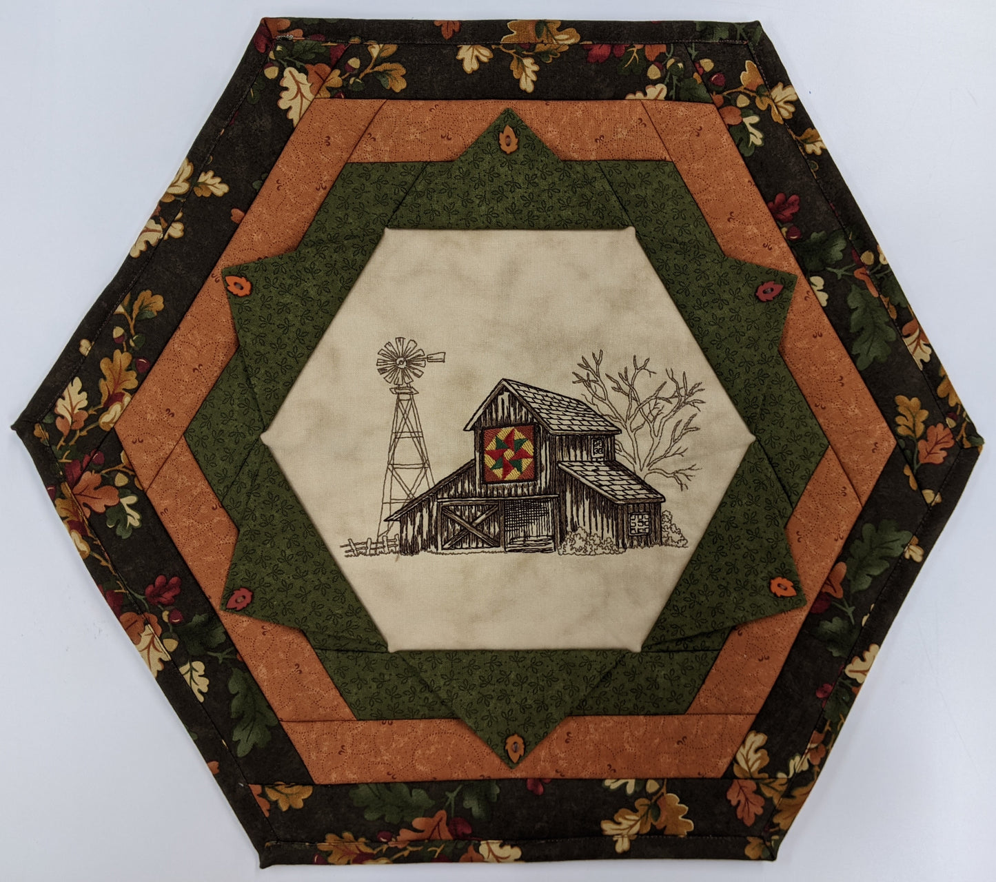 Hexie Candle Mat